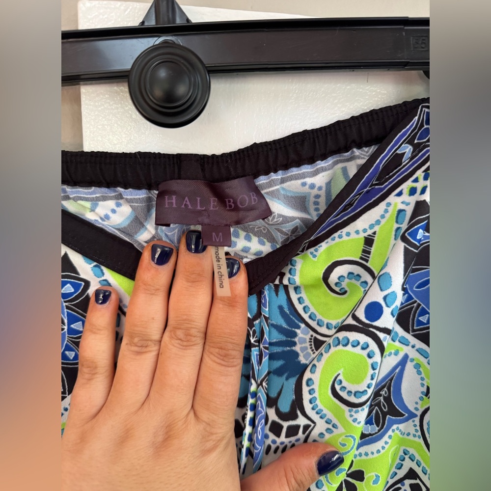 Hale Bob Patterned Lightweight Drawstring Pants S… - image 7